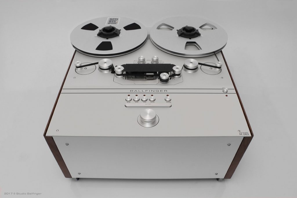 Analog Open Reel Tape Machines BALLFINGER The ultimate analog sound