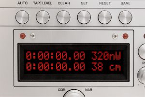 Tonbandmaschine Ballfinger M 063 Hx Zählwerk